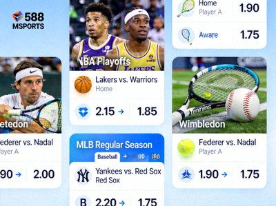 M88 MSports multi-sport view displaying odds for basketball, tennis, and baseball simultaneously